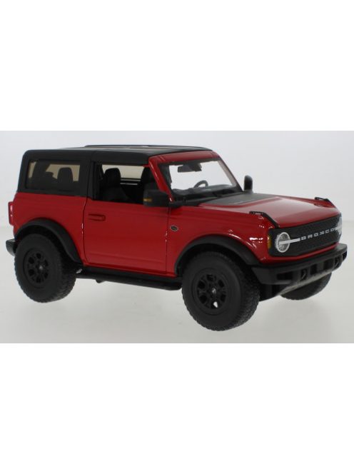 Maisto - Maisto, Ford Bronco Wildtrak, rot/schwarz, 2021, 1:18