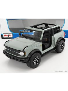 Maisto - Ford Usa Bronco Badlands Without Doors 2021 Grey