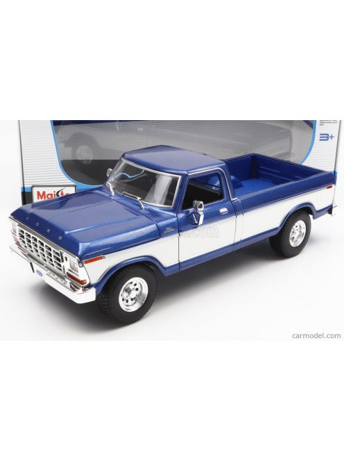 Maisto - Ford Usa F-150 Pick-Up 1979 Blue White