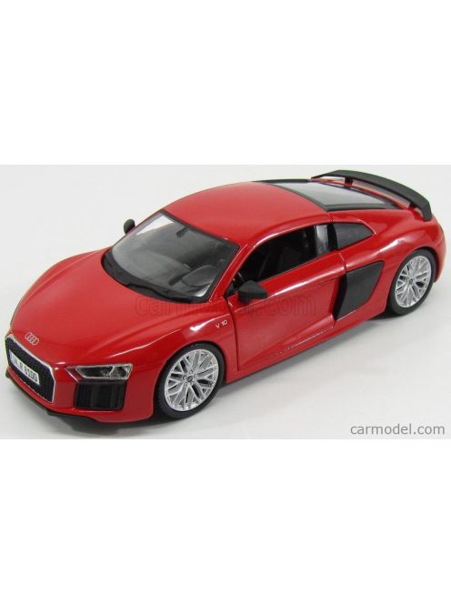 Maisto - Audi R8 V10 Plus Coupe 2015 Red Carbon