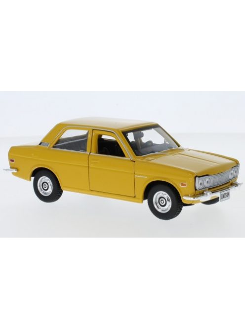 Maisto - Maisto, Datsun 510, dunkelgelb, 1971, 1:24