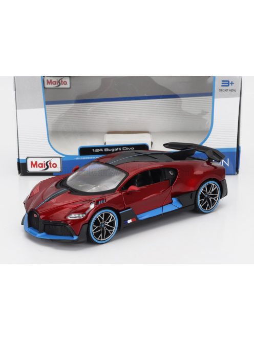 Maisto - BUGATTI DIVO 2018 RED MET