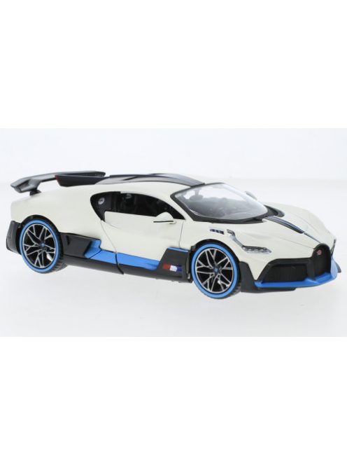 Maisto - Bugatti Divo, weiss/hellblau, 1:24