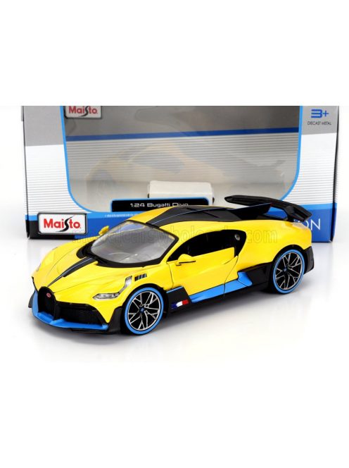 Maisto - BUGATTI DIVO 2018 YELLOW