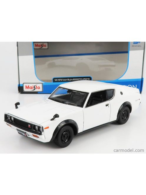 Maisto - Nissan Skyline 2000 Gt-R (Kpgc110) Coupe 1973 White