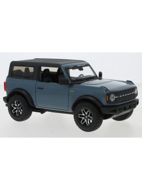 Maisto - Maisto, Ford Bronco Badlands, blau/schwarz, 2021, 1:24