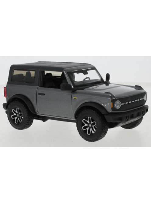 Maisto - Maisto, Ford Bronco Badlands, dunkelgrau/schwarz, 2021, 1:24