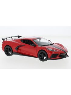 Maisto - Chevrolet Corvette Stingray (C8), rot, 2020, 1:24