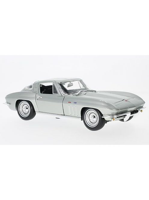 Maisto - Chevrolet Corvette, silber, 1965, 1:18