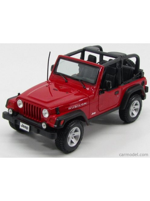 Maisto - Jeep Wrangler Rubicon Open 2012 Red