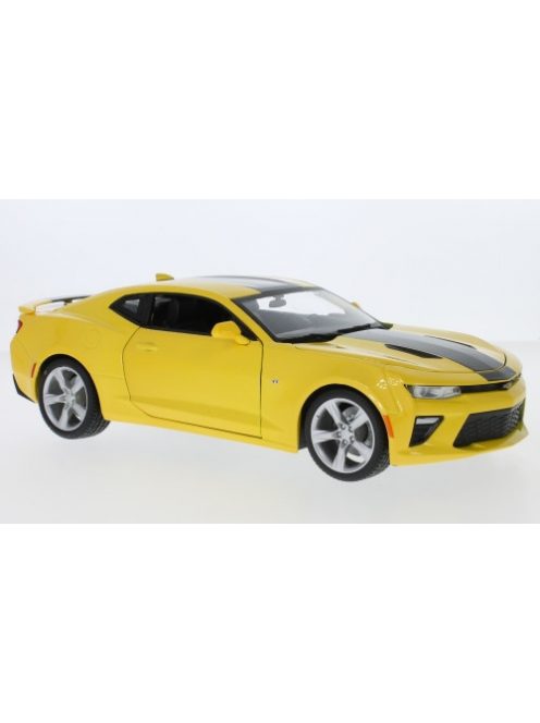 Maisto - Chevrolet Camaro SS, gelb/schwarz, 2016, 1:18