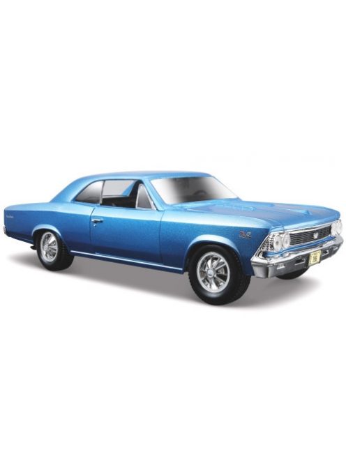 Maisto - Chevrolet Chevelle SS 396, blau, 1966, 1:24