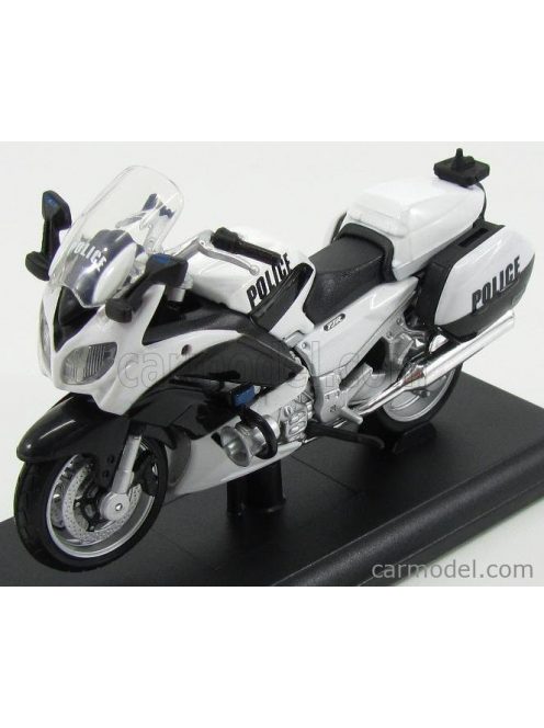 Maisto - Yamaha Fjr 1300 Police 2006 White Black