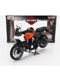   Maisto - HARLEY DAVIDSON PAN AMERICA 1250 2021 WHITE ORANGE BLACK