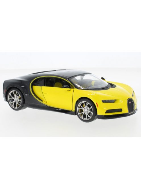 Maisto - Maisto, Bugatti Chiron, gelb/schwarz, 1:24