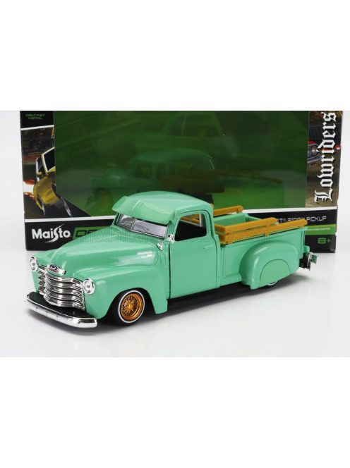 Maisto - CHEVROLET 3100 PICK-UP CUSTOM 1950 GREEN WOOD