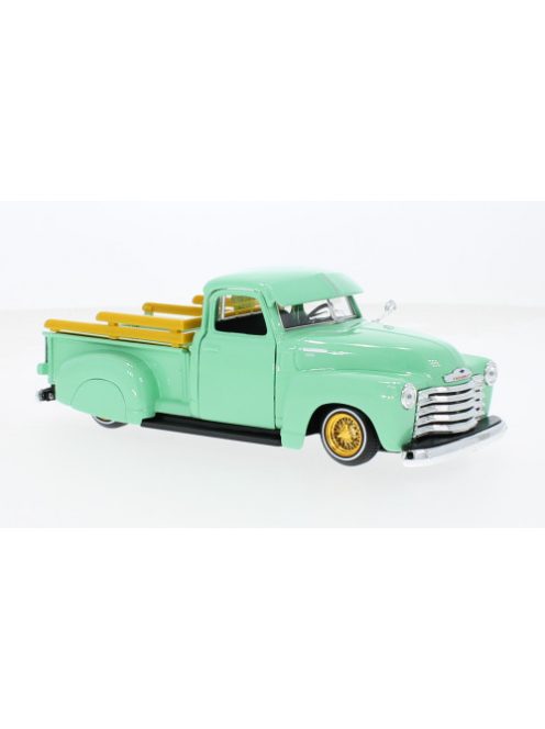 Maisto - Maisto, Chevrolet 3100 Pick Up, hellgrün, 1950, 1:24