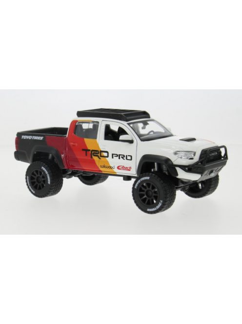 Maisto - Toyota Tacoma TRD PRO, weiss/rot, 2023, 1:24