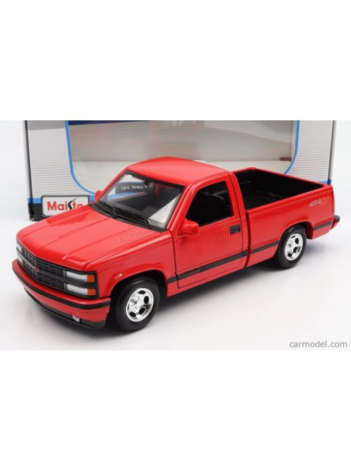 Maisto - Chevrolet 454 Ss Pick-Up 1993 Red