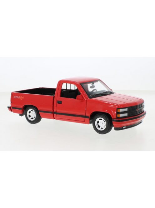 Maisto - Maisto, Chevrolet 454 SS Pick-Up, rot, 1993, 1:24