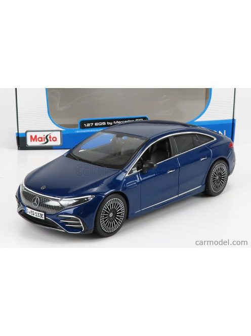 Maisto - Mercedes Benz Eqs Von Mercedes-Eq 2022 Blue Met