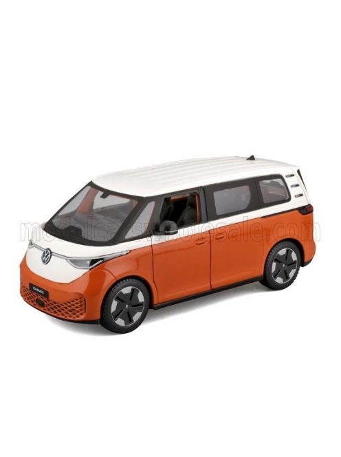 Maisto - VOLKSWAGEN ID.BUZZ MINIBUS 2023 ORANGE WHITE