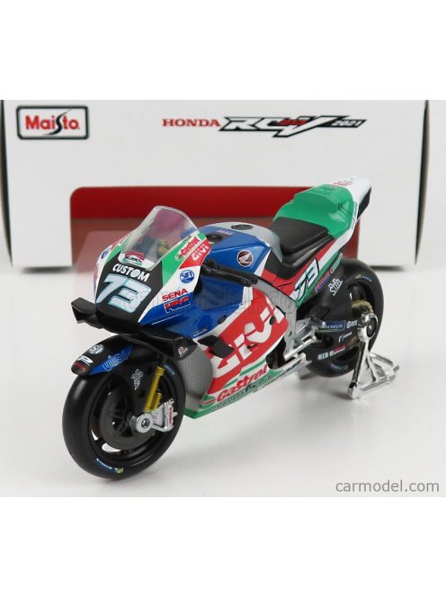 Maisto - Honda Rc213V Lcr Honda Idemitsu N 73 Motogp 2021 Alex Marquez Green Red Blue