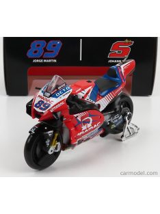   Maisto - Ducati Desmosedici Gp21 Pramac Racing Team N 89 Motogp 2021 Jorge Martin Red