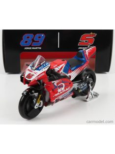   Maisto - Ducati Desmosedici Gp21 Pramac Racing Team N 5 Motogp 2021 Johann Zarco Red