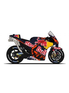   Maisto - KTM RC16 TEAM RED BULL FACTORY RACING N 43 MOTOGP SEASON 2023 JACK MILLER BLUE RED YELLOW