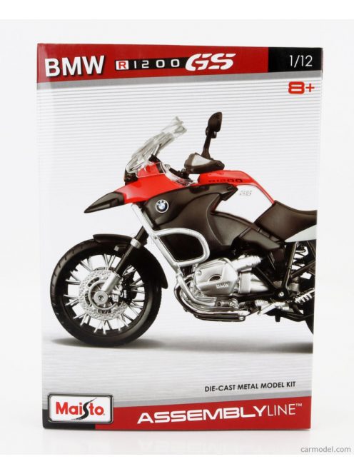 Maisto - Bmw Rs1200 Gs 2007 Black Red