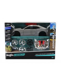 Maisto - CHEVROLET CAMARO SS COUPE CUSTOM 2010 GREY BLACK