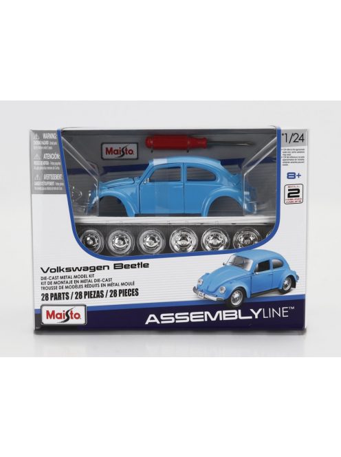 Maisto - VOLKSWAGEN BEETLE KAFER MAGGIOLINO 1974 BLUE