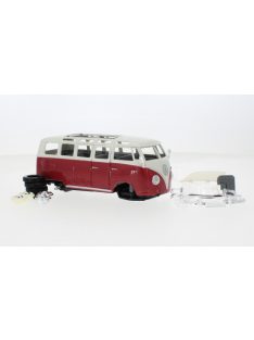 Maisto - Maisto, VW T1 Samba, rot/weiss, 1:24