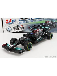   Maisto - Mercedes Gp F1 W12 Mercedes M12 Eq Power+ Team Amg Petronas Motorsport Formula One N 44 Season 2021 Lewis Hamilton Black Green