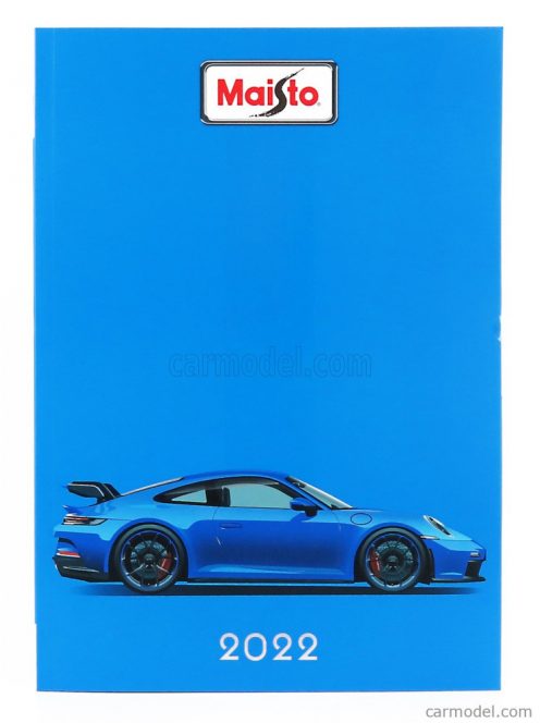 Maisto - Catalogo Maisto Catalogue 2022 Edition - 92 Pagine - Pages Light Blue