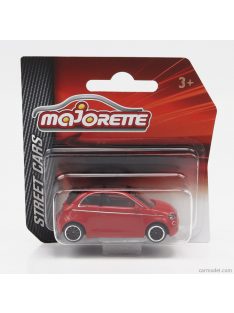 Majorette - Fiat 500E Electric Car Cabriolet Open 2020 Red