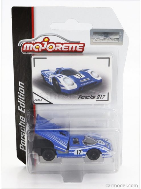 Majorette - Porsche 917K N 17 Racing 1970 Blue White