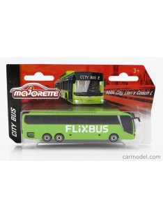   Majorette - Man City Lion'S Coach L Autobus Flixbus 3-Assi 2018 Light Green