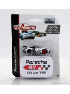   Majorette - Porsche 911 992 Gt3 Cup Coupe N 911 Racing 2021 Chrome