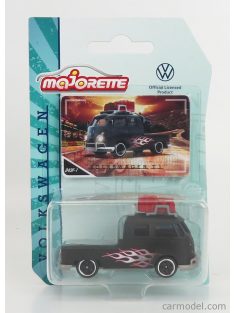   Majorette - Volkswagen T1 Double Cabine Pick-Up 1962 Matt Black