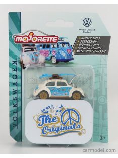   Majorette - Volkswagen Beetle Maggiolino 1951 White Light Blue