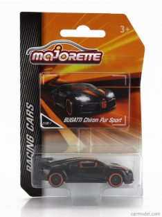 Majorette - Bugatti Chiron Pur Sport N 16 2018 Black Orange