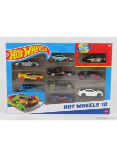   Mattel Hot Wheels - Ford England Set Assortment 10 Pieces Race Car Various