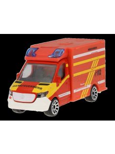   Majorette - MERCEDES BENZ SPRINTER VAN FEUERWEHR 2018 RED YELLOW WHITE