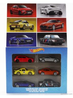   Mattel Hot Wheels - Bmw Set Assortment 6 Pieces European Cars Various