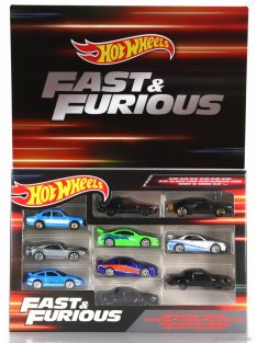   Mattel Hot Wheels - Nissan Set Assortment 10 Pieces Fast & Furious Various