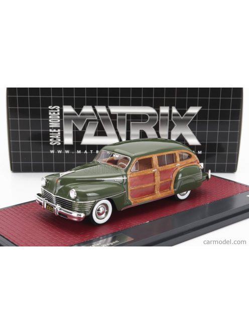 Matrix Scale Models - Chrysler Town & Country 1942 Green