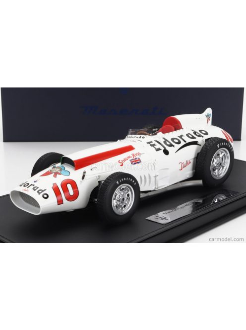 Maserati Models - Maserati Tipo 420 M/58 Eldorado N 10 500 Miglia Monza 1958 Stirling Moss - Ralph Liguori White