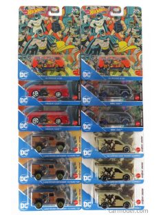   Mattel Hot Wheels - Land Rover Set Assortment Batman 12 Pieces Various